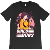 Anime Gun Girl T-shirt | Artistshot