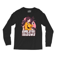 Anime Gun Girl Long Sleeve Shirts | Artistshot