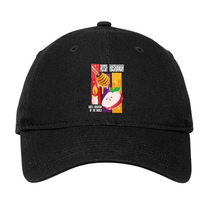 Rosh Hashanah God's Creation Of The World Adjustable Cap | Artistshot