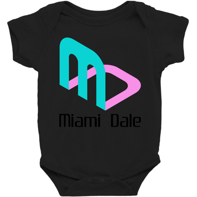 Miami Dale Video Game Company Baby Bodysuit | Artistshot