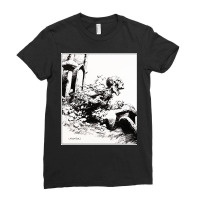 Bernie Wrightson Zombie-sbtdm Ladies Fitted T-shirt | Artistshot