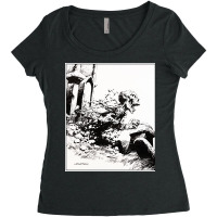 Bernie Wrightson Zombie-sbtdm Women's Triblend Scoop T-shirt | Artistshot