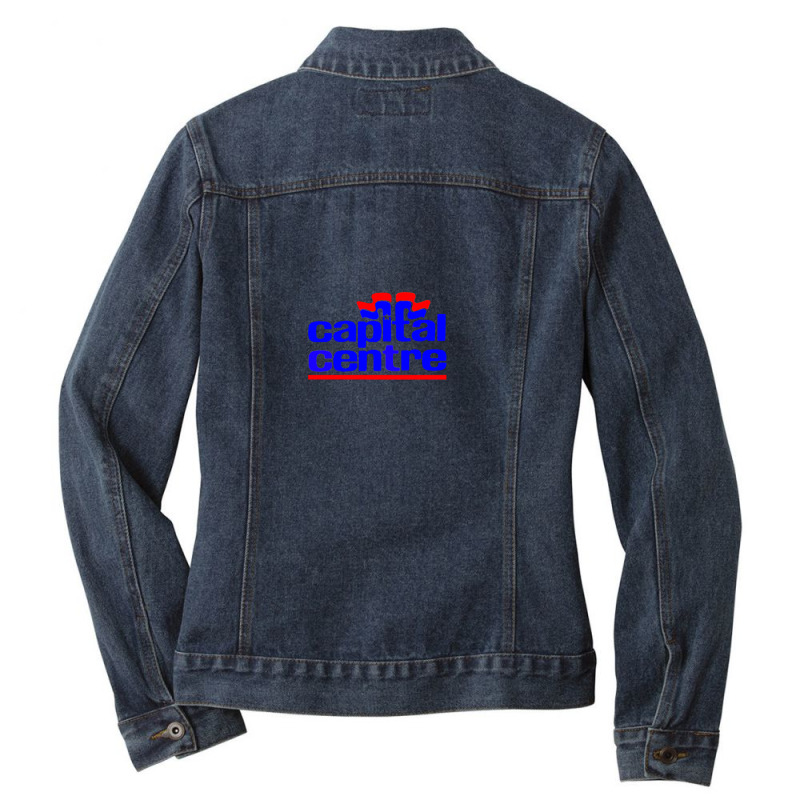 Capital Centre Ladies Denim Jacket by RoxannUhlich | Artistshot