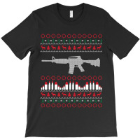 Ar-15 Machine Gun Ugly Christmas Sweater T-shirt | Artistshot