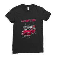 Street Type S13 (red) Ladies Fitted T-shirt | Artistshot