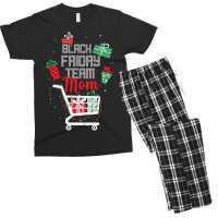 Black Friday Team Mom Shopping Matching Family Christmas Men's T-shirt Pajama Set | Artistshot