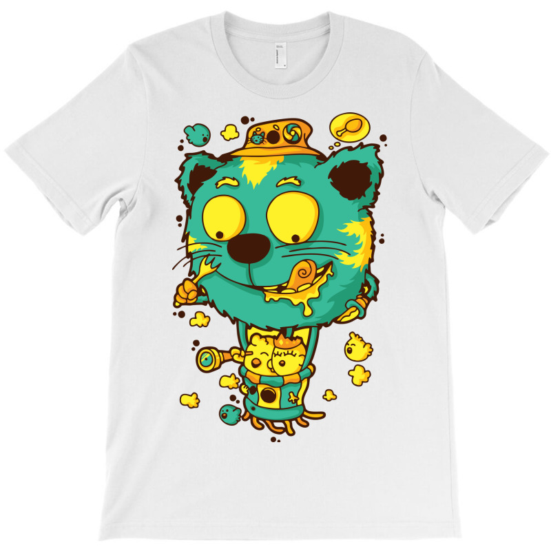 Cat Ballon T-Shirt by rchikudo | Artistshot