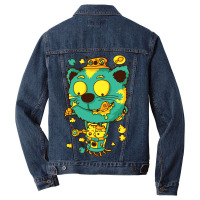 Cat Ballon Men Denim Jacket | Artistshot