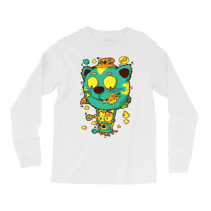 Cat Ballon Long Sleeve Shirts by rchikudo | Artistshot