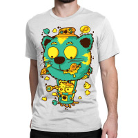 Cat Ballon Classic T-shirt | Artistshot