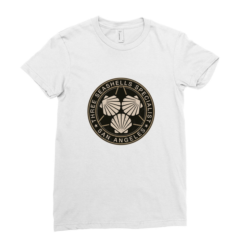 Underwater Shells Ladies Fitted T-Shirt by klawrence | Artistshot