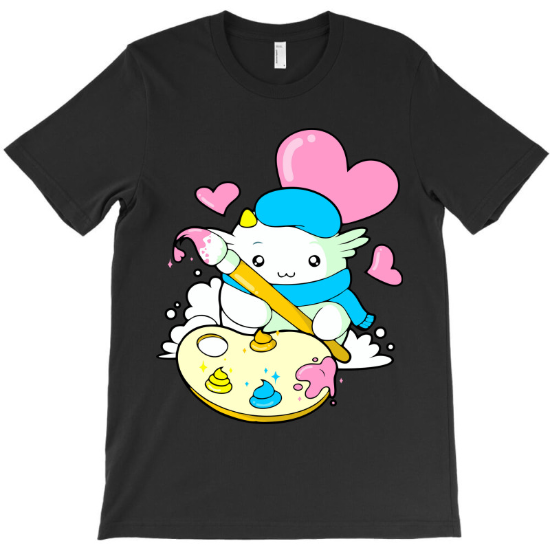 Cat Painter T-Shirt by rchikudo | Artistshot