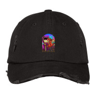 Cyberpunk Arcade Gaming Dragon Video Vintage Cap | Artistshot