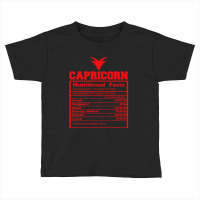 Capricorn Nutrition Facts Toddler T-shirt | Artistshot