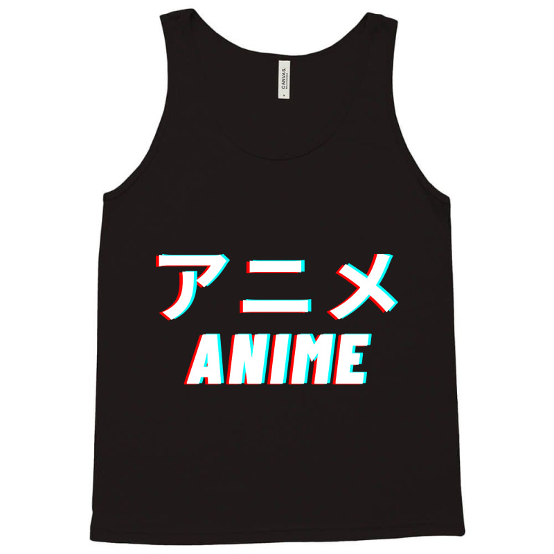 Anime Japanese Kanji Letters Tank Top | Artistshot