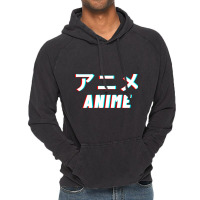 Anime Japanese Kanji Letters Vintage Hoodie | Artistshot