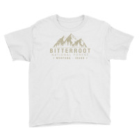 Bitterroot National Forest Montana Idaho Pullover Youth Tee | Artistshot