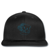 Buffalo Blu Line Design Printed Hat | Artistshot