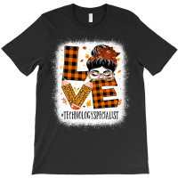 Technology Specialist Love Messy Bun Turkey Thanksgiving Premium T Shi T-shirt | Artistshot