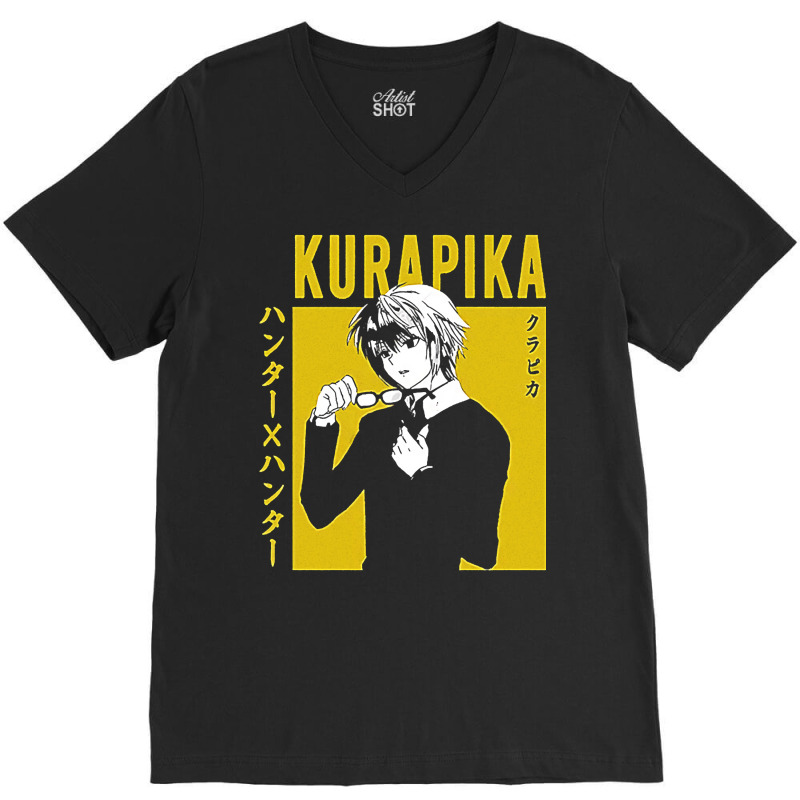 Anime Kurapika V-neck Tee | Artistshot