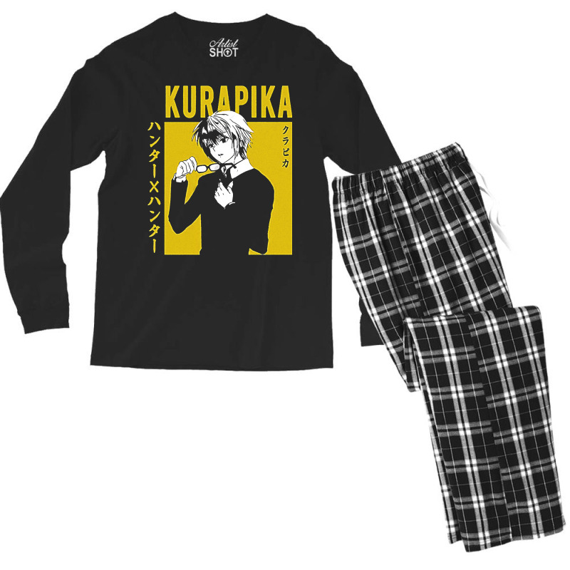 Anime Kurapika Men's Long Sleeve Pajama Set | Artistshot