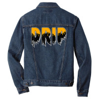 Drip Dripping University Gold 12s Matching T Shirt Men Denim Jacket | Artistshot