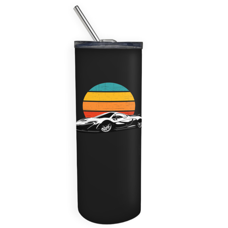 Sunset Supercar Products Skinny Tumbler | Artistshot