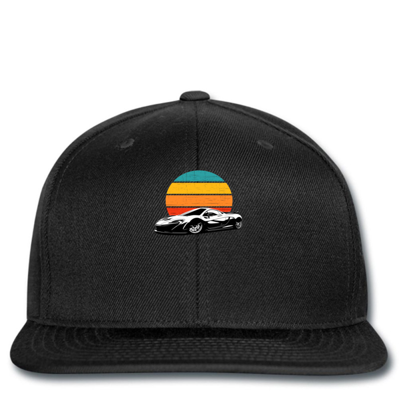 Sunset Supercar Products Printed Hat | Artistshot