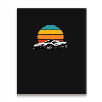 Sunset Supercar Products Metal Print Vertical | Artistshot