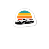 Sunset Supercar Products Sticker | Artistshot