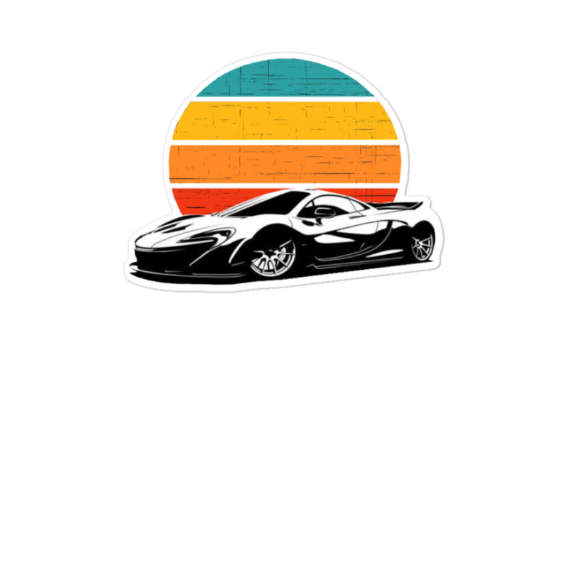 Sunset Supercar Products Sticker | Artistshot