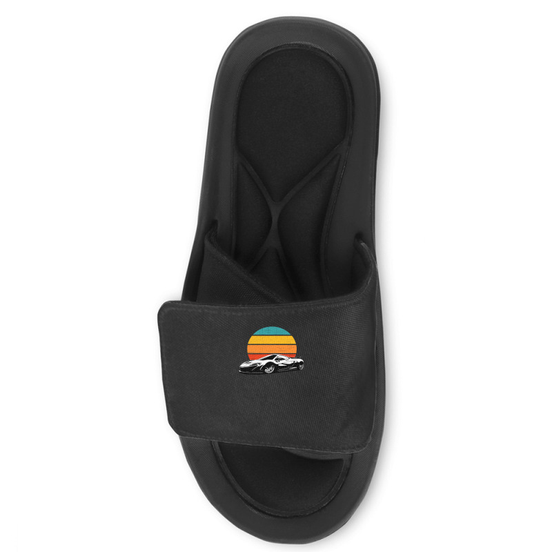 Sunset Supercar Products Slide Sandal | Artistshot