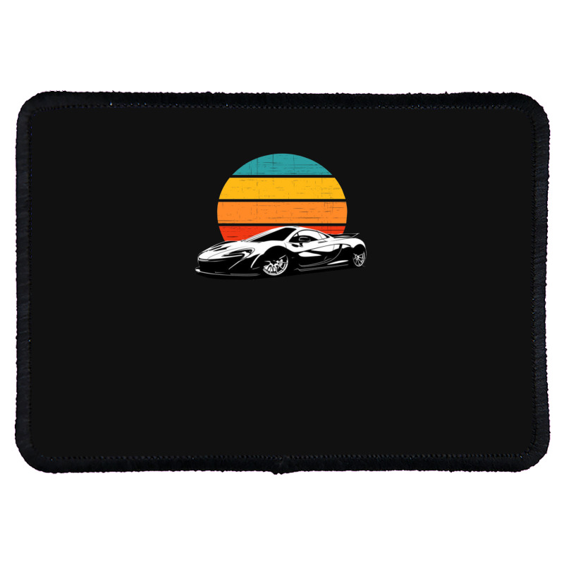 Sunset Supercar Products Rectangle Patch | Artistshot