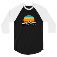 Sunset Supercar Products 1 3/4 Sleeve Shirt | Artistshot