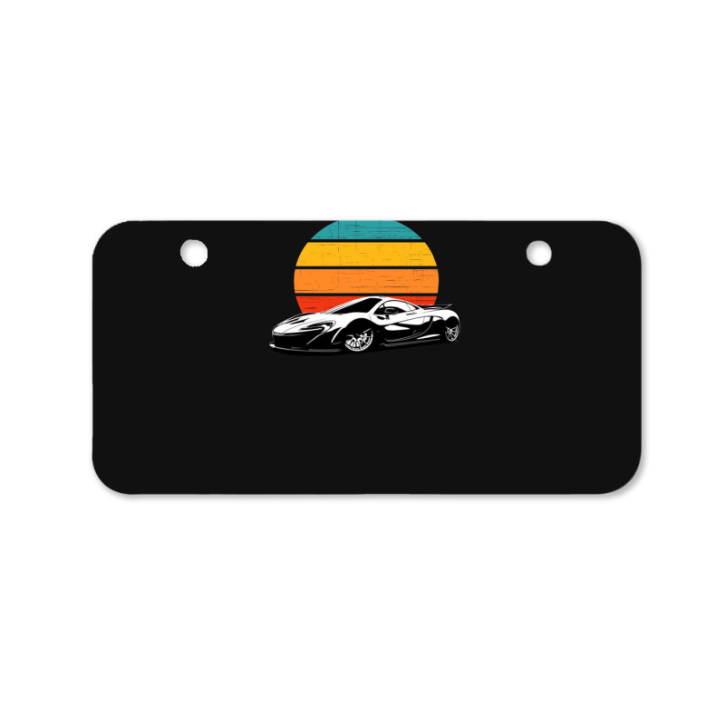 Sunset Supercar Products 1 Bicycle License Plate | Artistshot