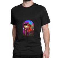 Cyberpunk Arcade Gaming Dragon Video 1 Classic T-shirt | Artistshot