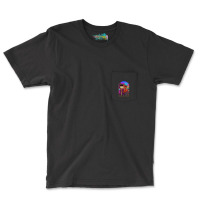 Cyberpunk Arcade Gaming Dragon Video Pocket T-shirt | Artistshot