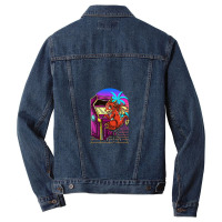 Cyberpunk Arcade Gaming Dragon Video Men Denim Jacket | Artistshot