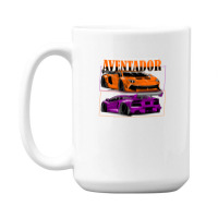 Super Car Tshirt 15 Oz Coffee Mug | Artistshot