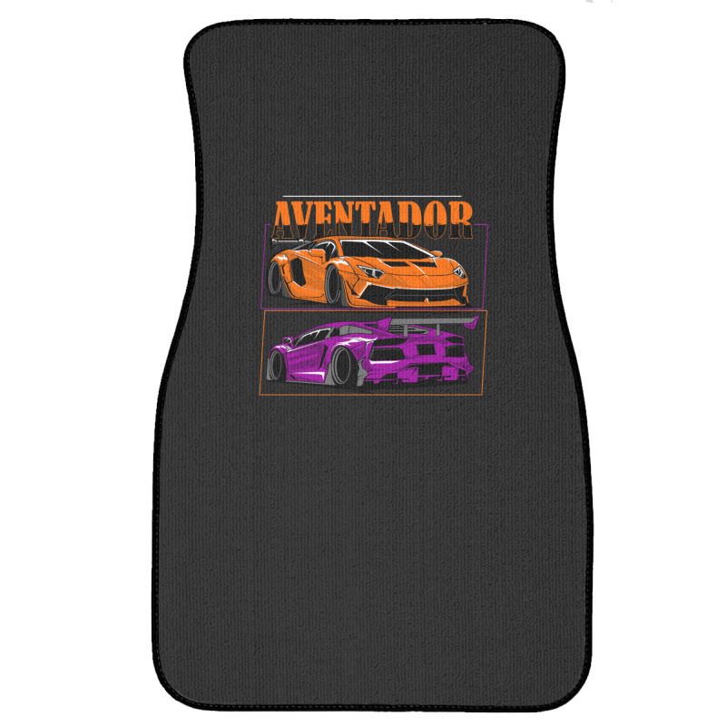 Super Car Tshirt Front Car Mat | Artistshot