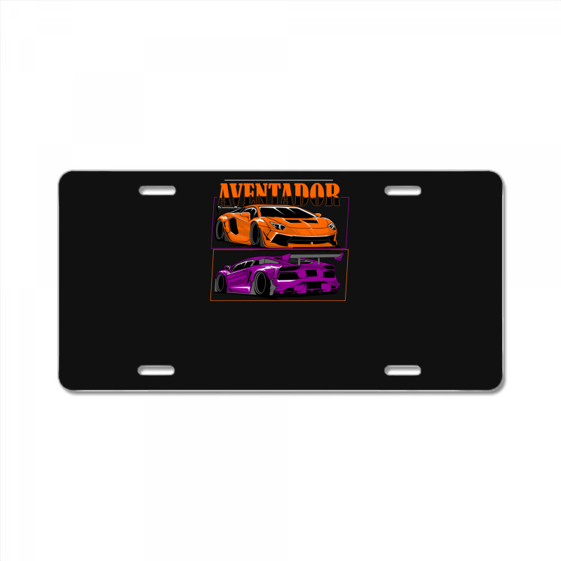 Super Car Tshirt License Plate | Artistshot