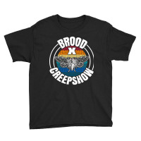 Cicada Brood X Creepshow Cicada Invasion 2021 (2) Youth Tee | Artistshot