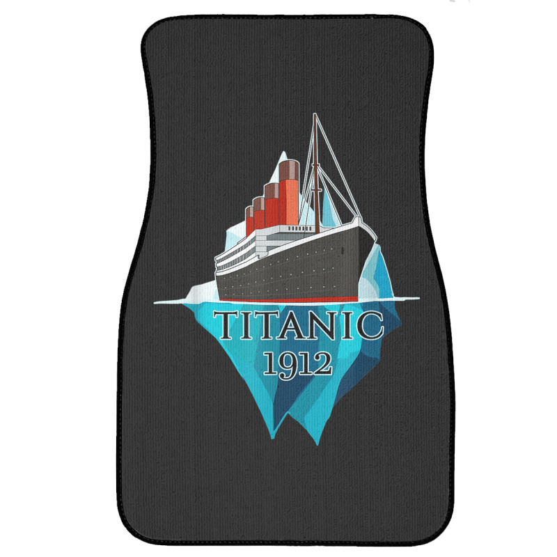 Titanic Gift Voyage Rms Titanic 1912 Front Car Mat | Artistshot