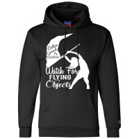 Color Guard Caution Watch For Flying Objects Champion Hoodie | Artistshot