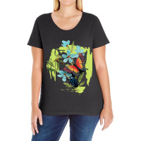 Native Pollinator Gardens Colorful Native Wildflowers With Beetle And  Ladies Curvy T-shirt | Artistshot