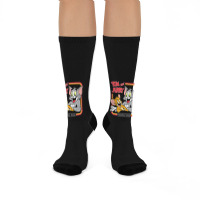 Tom And Jerry Frenemies Forever Crew Socks | Artistshot