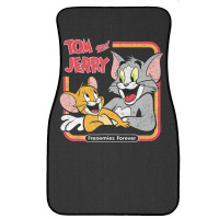 Tom And Jerry Frenemies Forever Front Car Mat | Artistshot