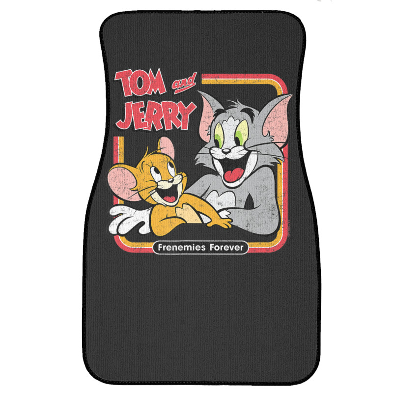 Tom And Jerry Frenemies Forever Front Car Mat | Artistshot