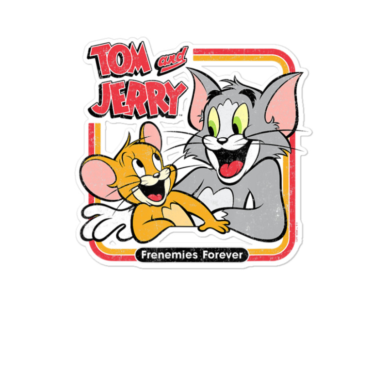 Tom And Jerry Frenemies Forever Sticker | Artistshot