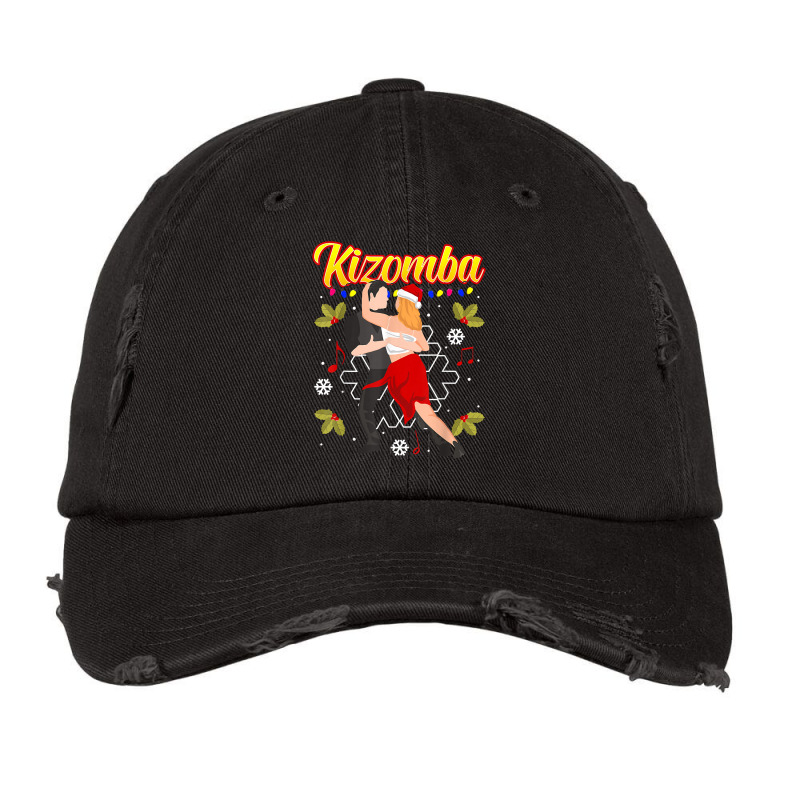 Kizomba Dancing Christmas Party Latin Dance Music Dancer T Shirt Vintage Cap by caneypga | Artistshot